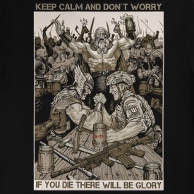Tricou M-Tac Keep Calm - Negru