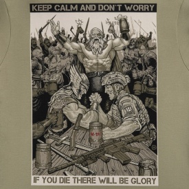 Tricou M-Tac Keep Calm - Tan