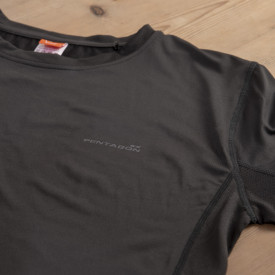 Tricou quickdry Apollo Pentagon - Negru