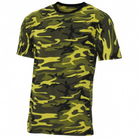 Tricou US streetstyle - Yellow camo
