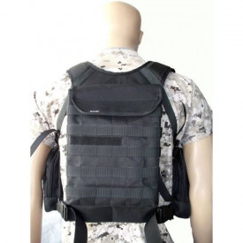 Vesta TYR chest rig cu camel back - Negru