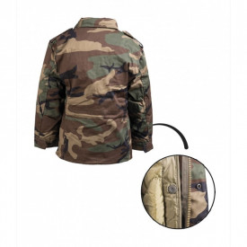 Veston pentru copii M65 - Woodland