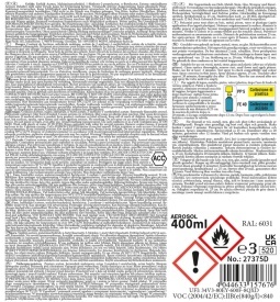 Vopsea militara mata spray 400 ml - Forest Green