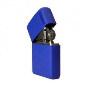 Zippo Royal Blue Matte Logo - Img 4