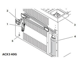 ACX3 40G Cutie cu racire prin absorbtie Dometic, GAZ/12/230V, 41 litri