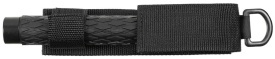 Baston telescopic metalic 21 cm - Negru