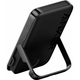 Baterie externa magnetica wireless Anker 322 MagGo, 5000 mAh, 7.5W, pentru seria iPhone 12/13/14