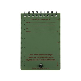 Carnet impermeabil BCB CD456 - Oliv