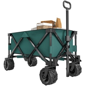 Carucior pentru transport pana la 70 kg 108x55 cm - Verde