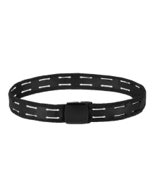 Curea quick release 38mm laser cut - Negru