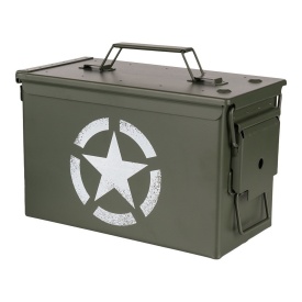 Cutie de munitie Cal. 50 mm US Army Star - Oliv