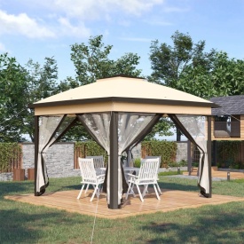 Foisor pliabil cu plasa de tantari 330x330x288cm - Kaki