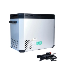 Frigider auto cu compresor smart cooler, cu bluetooth, zona dubla de racire, capacitate 40.2L