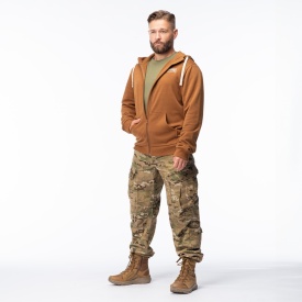 Hanorac cu fermoar MAGNUM FORCE - Coyote
