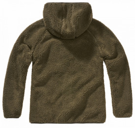 Hanorac Teddyfleece worker dama - Oliv