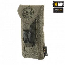 Husa smart phone medie Elite Hex - Oliv