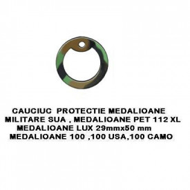 Inele de cauciuc (Silencer) pt. Dog-Tag - Camuflaj