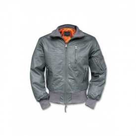 Jacheta aviator BW piele - Gri