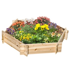 Jardiniera de exterior fara baza si cu structura de blocare 100x92x16cm