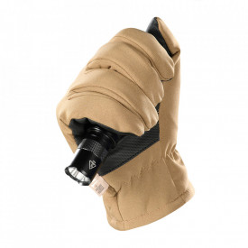 Manusi fleece soft shell Thinsulate - Coyote