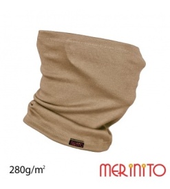 Neck Tube Merinito 280g lana merinos - Coyote