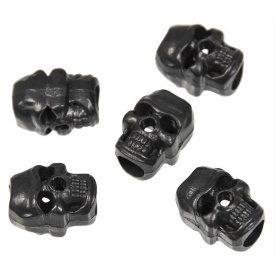 Opritor snur craniu - Negru