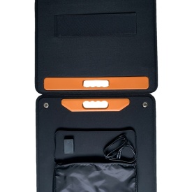 Panou solar pyramid® 18v - 60w, pliabil, portabil, cu 2 x port usb si iesire dc