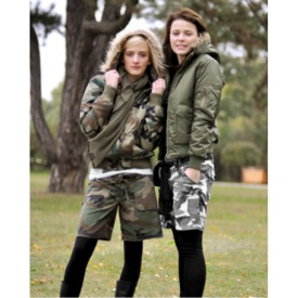 Pantaloni scurti army dama - Woodland