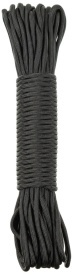 Paracord MFH 30,48 m din nylon - Negru
