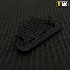 Patch M-Tac Drakkar laser cut - Negru
