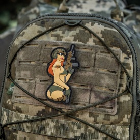 Patch M-Tac Tactical Girl Nr 4 PVC