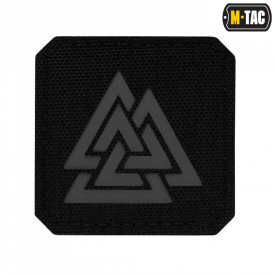 Patch M-tac Valknut laser cut 2 - Negru
