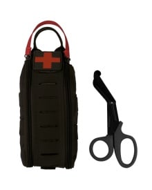 Pouch IFAK rapid cu foarfeca - Negru