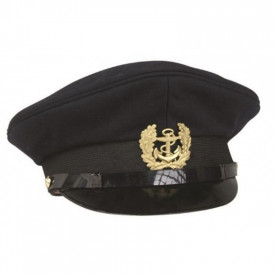 Sapca Navy cu insigna - Negru
