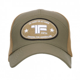 Sapca TF-2215 Baseball flex two-tone - Oliv