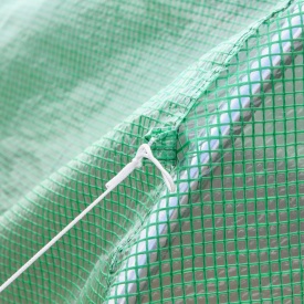 Sera tip tunel de gradina structura din otel 3.5x2x2m - Verde