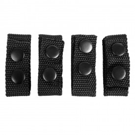 Set 4 prinderi pentru centura - Negru