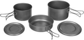 Set de gatit Fox din titan 5 Piese - Gri