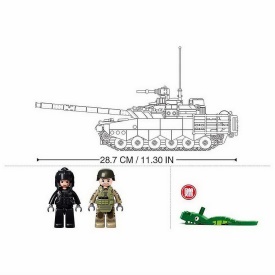 Sluban T-80 Tank M-38 B1178
