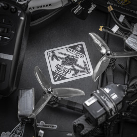Sticker M-Tac Drone Zone reflectorizant - Small