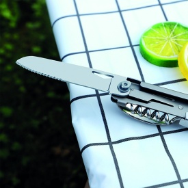 Tacam multifunctional pentru camping 6-in-1