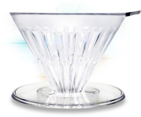 Timemore Dripper Plastic Cristal Eye 00 (1 cup) - Transparent