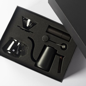 Timemore Set cadou C3 Pour Over Fish Youth - Negru