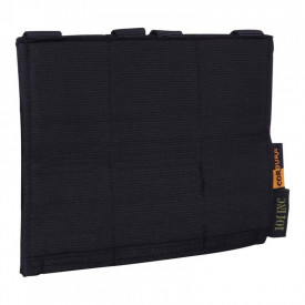 Toc triplu elastic pentru munitie M4 - Negru