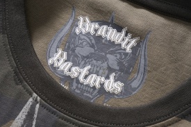 Tricou Brandit Motorhead Print - Darkcamo