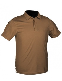 Tricou Polo Quick Dry - Coyote