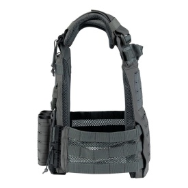 Vesta tactica Cordura QR plate carrier laser‑cut - Gri
