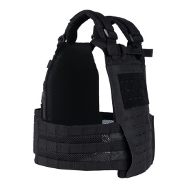 Vesta tactica Cordura QR plate carrier laser‑cut - Negru