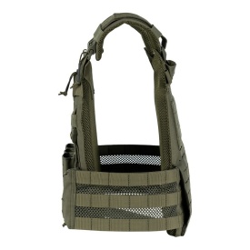 Vesta tactica Cordura QR plate carrier laser‑cut - Oliv
