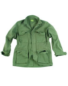 Veston BDU ripstop prespalat - Oliv